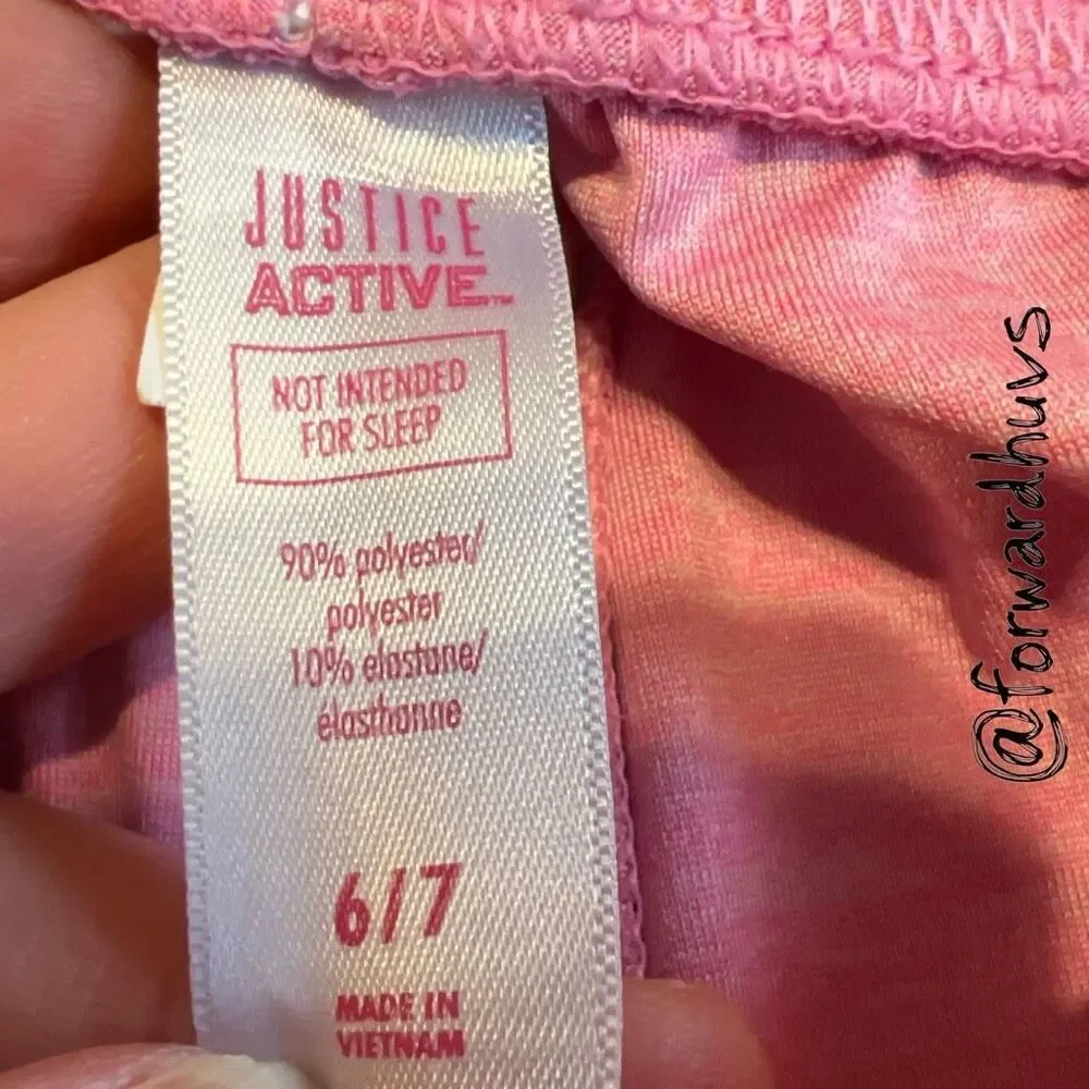 Bundle Sale 3 for $15 | Justice Active Pink Athletic Shorts – Size 6/7